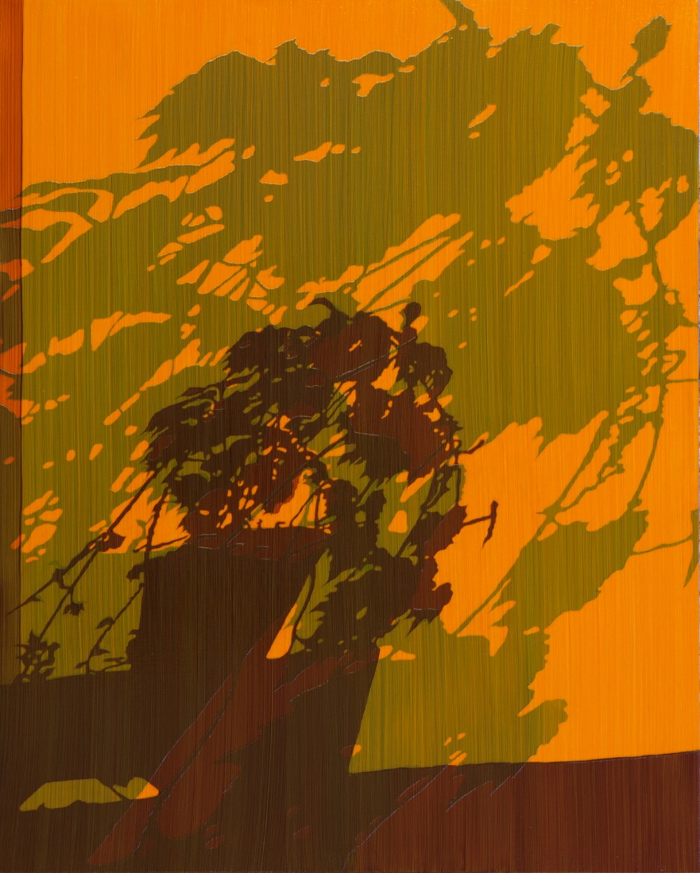 윤혜성_그림자 – 흔적 Shadow – Trace_162 x 130 cm_캔버스에 아크릴릭_2015
