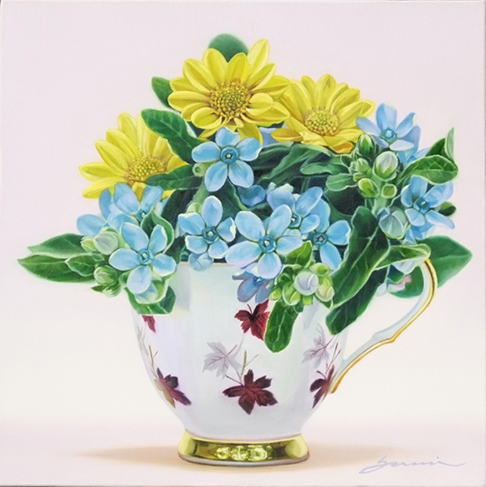 다화(茶話)	37.9 x 37.9cm 	캔버스에 유채	2018
