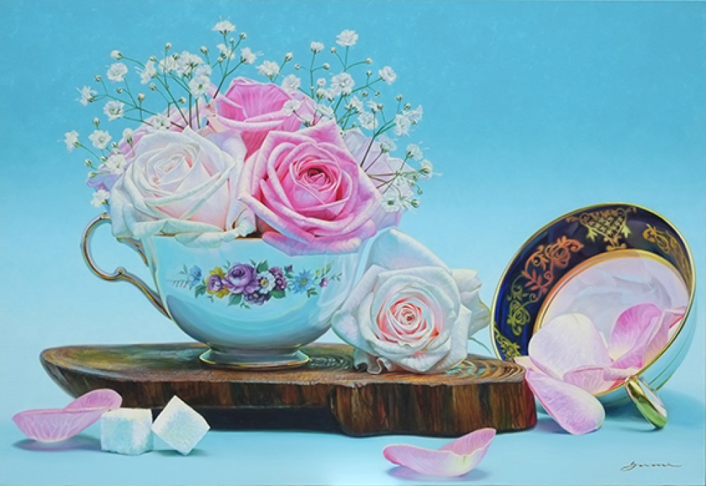 다화(茶話)	162.2 x 112.1cm 	캔버스에 유채	2017
