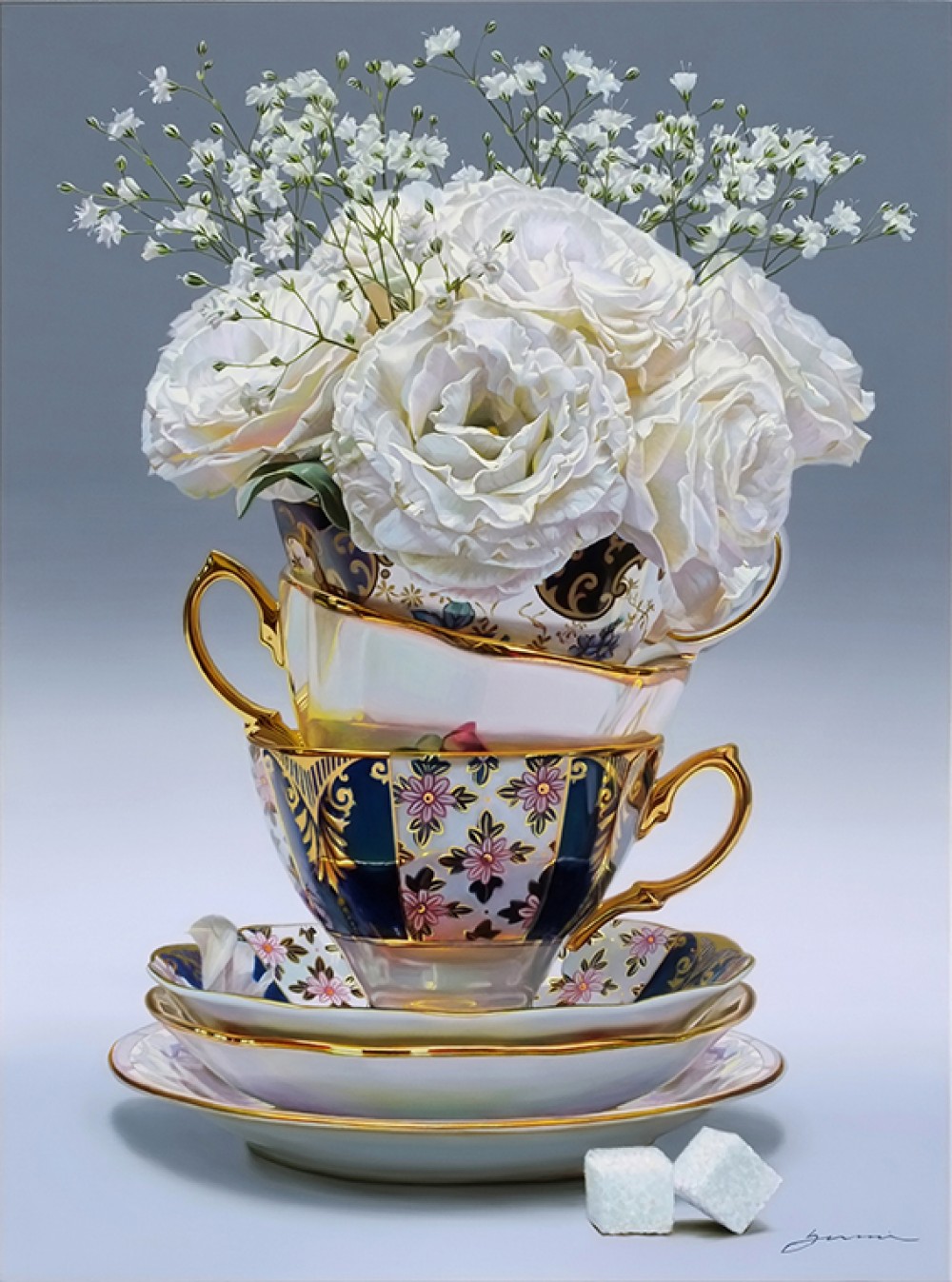 다화(茶話)	130.3 x 97cm 	캔버스에 유채	2017
