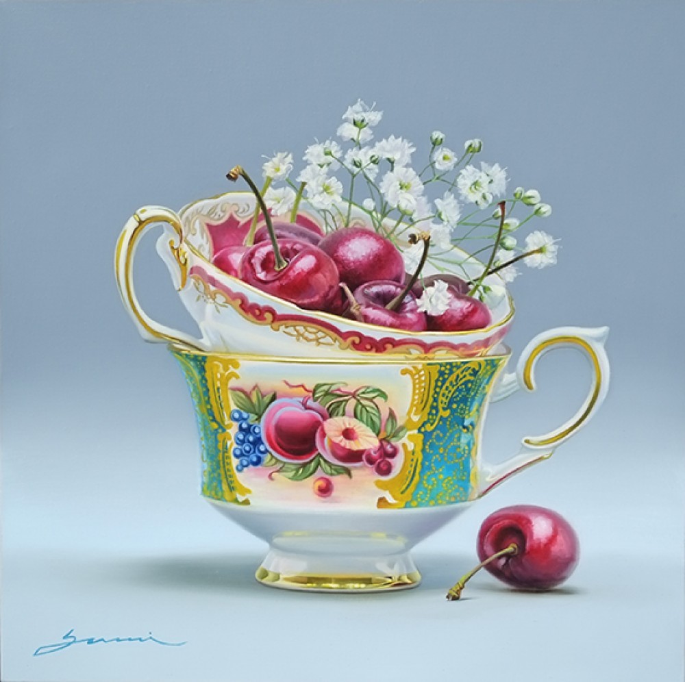 다화(茶話)	45.5 x 45.5cm 	캔버스에 유채	2018
