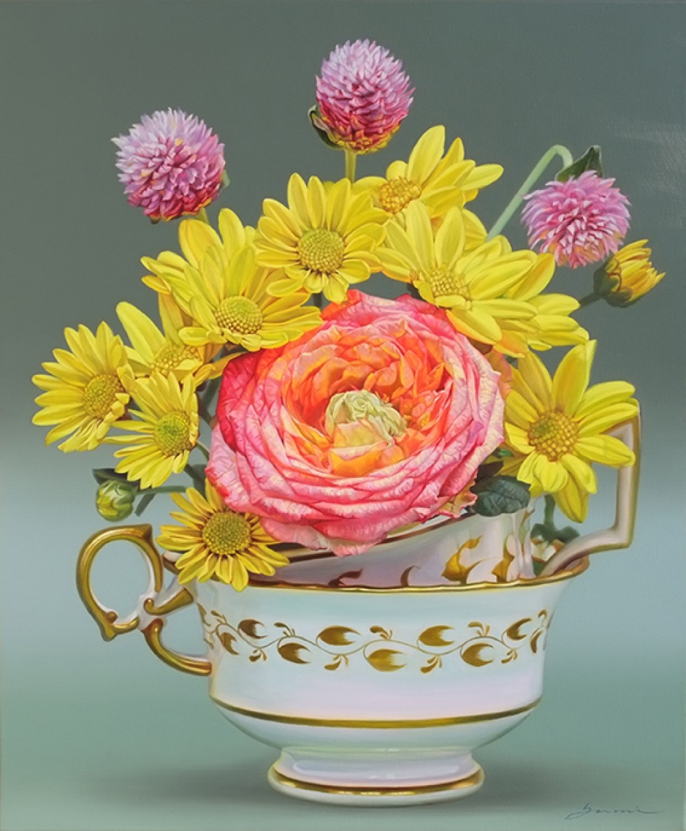 다화(茶話)	72.7 x 60.6cm 	캔버스에 유채	2016
