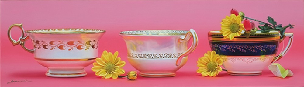 다화(茶話)	120 x 35cm 	캔버스에 유채	2017
