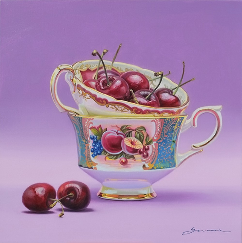 다화(茶話)	45.5 x 45.5cm 	캔버스에 유채	2018
