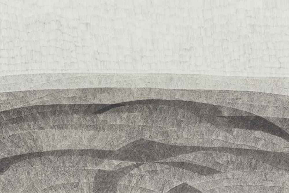 광야 (Wilderness)_한지에 먹 (Oriental ink on Hanji)_70×105cm_2015