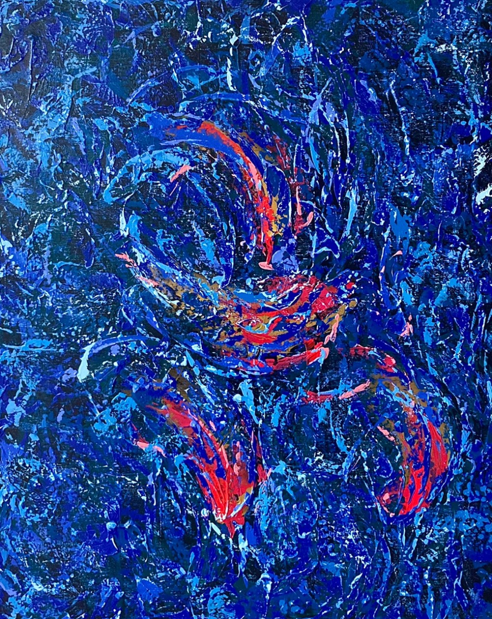Camouflage 50_Acryilc on Canvas_90.9X72.7cm_2022
